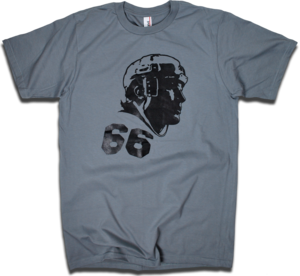 Image of Mario Lemieux "66" tee by Backpage Press