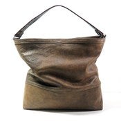 Distress Leather Hobo