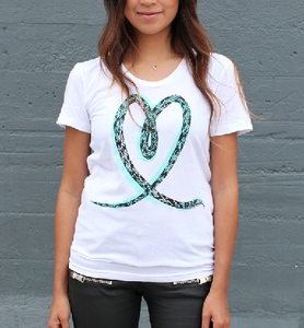 Image of Snake Love - Mint