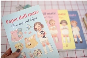 Image of Paper doll mate notebook