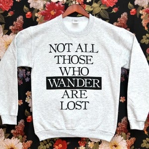 Image of 'Those Who Wander' Sweater