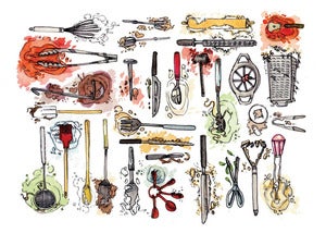 Image of Tools - Original Postcard (6)