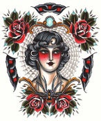 Image of Spider Lady print