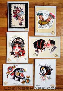 Image of SET OF 6 5x7 PRINTS