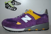 Image of New Balance 580 Purple/Yellow "LSU"