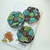Image of set of 3 posy pins - 819