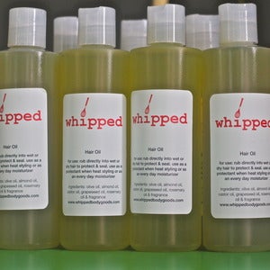 Image of hair oil