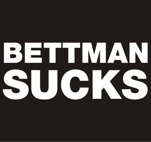 Image of Bettman Sucks shirt