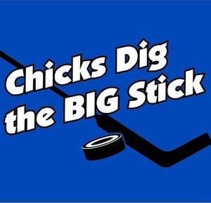 Image of Chicks dig the big stick shirt