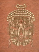 Image of Buddha Head Burn out Tee