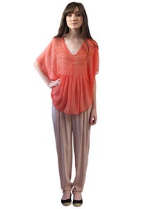 Image of FRONT PLEAT TOP