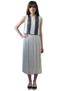 Image of STRIPE CROPPED TANK