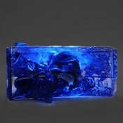 Image of Blue Lucite Light Up Purse