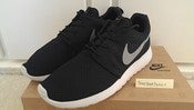 Image of Nike Roshe Run "Black/Gamma Grey"