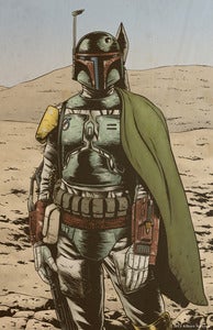 Image of Boba Fett Print