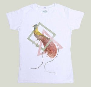 Image of T-shirt Pájaro de Fuego by J. S. Rickenmann 