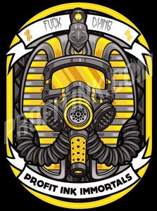 Image of LIMITED EDITION Tutbebombin G.A.S. Mask Tee "Shaolin"