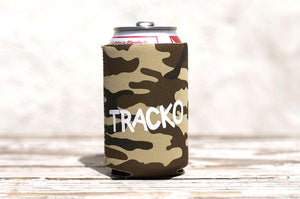 Image of God Save The Track Bike - Koozie