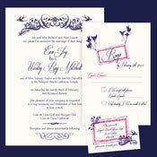 Image of Enchanted Forrest Invitation Wedding Suite