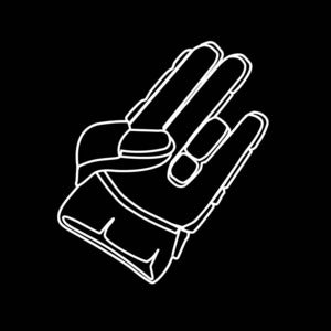 Image of The Shocker (hockey glove) shirt