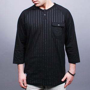 Image of Major Raglan Henley (Black)