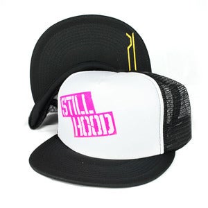 Image of SH Stencil Hat   Neon Pink
