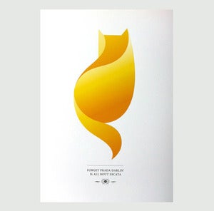 Image of Forget Prada Darlin' — Lol Cat Print