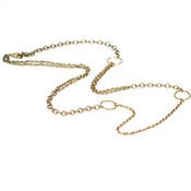 Image of versatility necklace / bracelet: antique brass