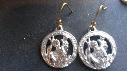 Image of St.Christopher Earrings