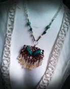 Image of Turquoise and Citrine Butterfly 
