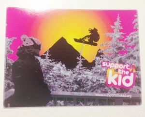 Image of VIP BURTON US OPEN Die-cut Sticker