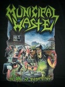 Image of MUNICIPAL WASTE ART OF PARTYING T SHIRT
