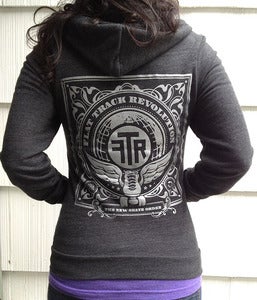 Image of  FTR Hoodie in Tri-Blend Black