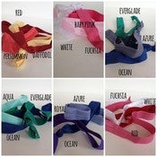 Image of foldover elastic headbands - set of 3