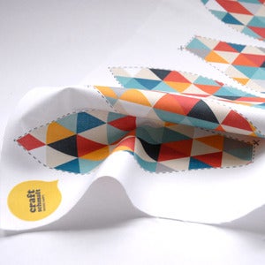 Image of Fabric Panel - Triangle Hot Air Balloon