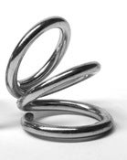 Image of SEROTONIN SPIRELLO Ring silver