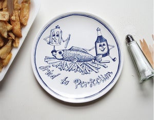 Image of Fried to Perfection!- Chippy Plate