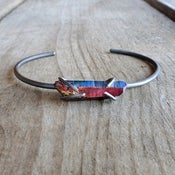 Image of Astrid's Treasure Bangle in Oxidized Sterling Silver