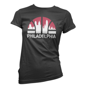Image of Women's Philly Baller Tee (Black)