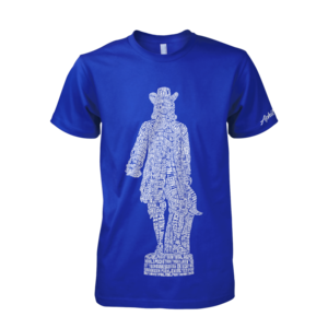 Image of William Penn Statue Tee (Royal)