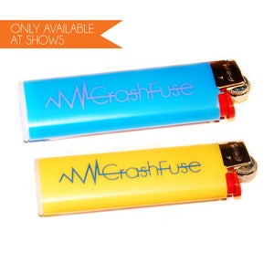 Image of CrashFuse Bic Slimline Lighters (only available at shows)