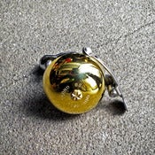 Image of solid brass bicycle bell