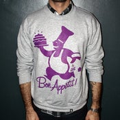 Image of Sweat BON APPETIT gris