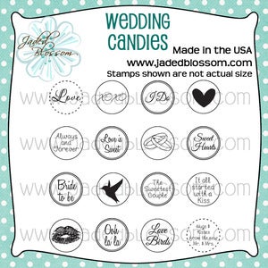 Image of Wedding Candies (4x4) ~Peachy