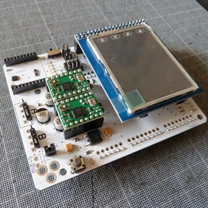 Image of Polarshield - Polargraph shield for Arduino Mega