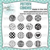 Image of Pattern Candies (4x4) ~ Peachy