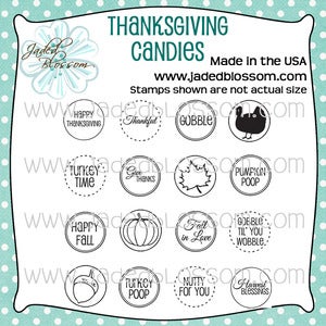 Image of Thanksgiving Candies (4x4) ~ Peachy