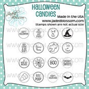 Image of Halloween Candies (4x4) ~ Peachy