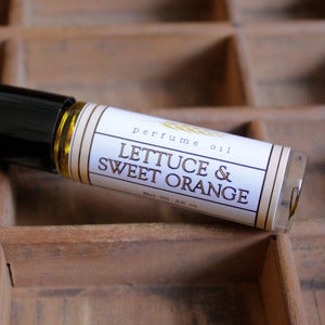 Image of Lettuce & Sweet Orange Perfume Oil