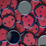 Image of Happy Heart- Pocket Mirror